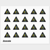 Molon Labe Spartan Armor Laurels Yellow Blue Decor Sticker (Vel)