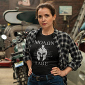 Molon Labe Spartan Helm Kom en neem ze 2A T-shirt