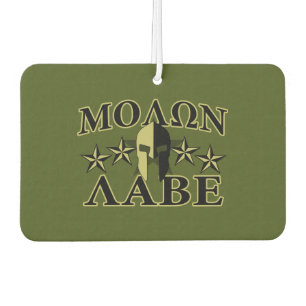 Molon Labe Spartan Helmet 5 sterren Luchtverfrisser