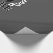 Molon Labe Spartan Helmet Laurels Cadeaupapier (Hoek)