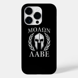 Molon Labe Spartan Helmet Laurels Case-Mate iPhone 14 Pro Hoesje