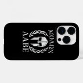 Molon Labe Spartan Helmet Laurels Case-Mate iPhone Case (Achterkant (horizontaal))