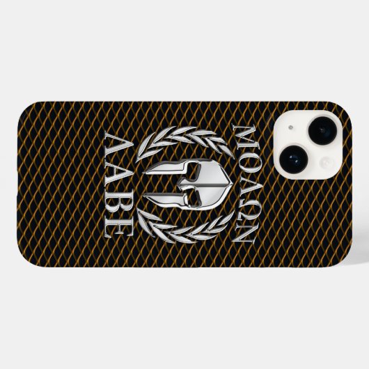 Molon Labe Spartan Helmet Laurels Case-Mate iPhone Case (Achterkant (horizontaal))