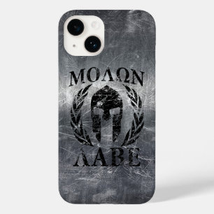 Molon Labe Spartan Helmet Laurels Case-Mate iPhone 14 Hoesje