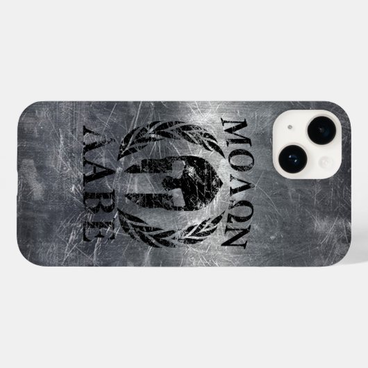 Molon Labe Spartan Helmet Laurels Case-Mate iPhone Case (Achterkant (horizontaal))