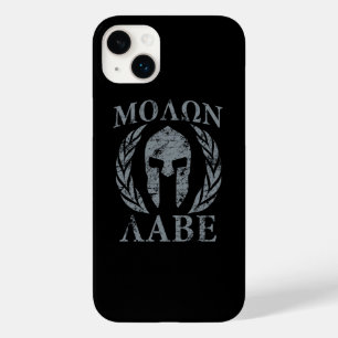 Molon Labe Spartan Helmet Laurels Case-Mate iPhone 14 Plus Hoesje