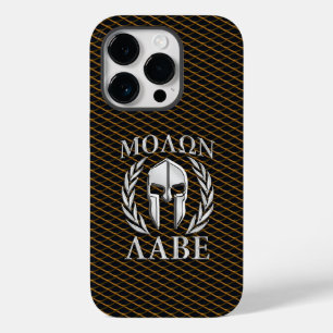 Molon Labe Spartan Helmet Laurels Case-Mate iPhone 14 Pro Hoesje
