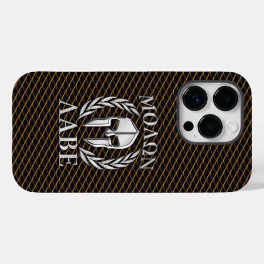 Molon Labe Spartan Helmet Laurels Case-Mate iPhone Case (Achterkant (horizontaal))