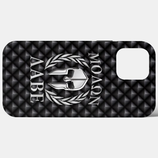 Molon Labe Spartan Helmet Laurels Case-Mate iPhone Case (Achterkant (horizontaal))