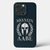 Molon Labe Spartan Helmet Laurels Case-Mate iPhone Case (Achterkant)