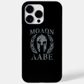 Molon Labe Spartan Helmet Laurels Case-Mate iPhone Case (Achterkant)