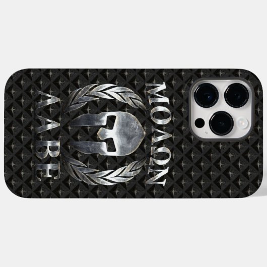 Molon Labe Spartan Helmet Laurels Case-Mate iPhone Case (Achterkant (horizontaal))