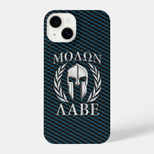 Molon Labe Spartan Helmet Laurels iPhone 14 Hoesje