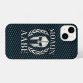 Molon Labe Spartan Helmet Laurels iPhone Hoesje (Achterkant horizontaal)