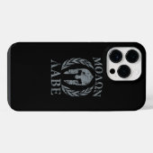 Molon Labe Spartan Helmet Laurels iPhone Hoesje (Achterkant horizontaal)