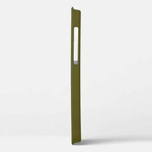 Molon Labe Spartan Helmet Laurels Olive Green Deco Case-Mate iPhone Case (Achterkant / Links)