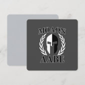 Molon Labe Spartan Mask Armor Laurels Monochrome (Voorkant / Achterkant)