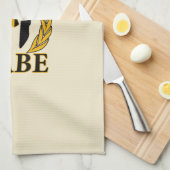 Molon Labe Spartan-masker Laurels beige Decor Theedoek (Quarter Fold)