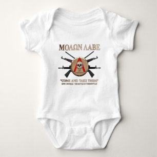 Molon Labe - Spartan Shield Romper