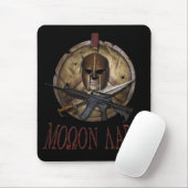 Molon Labe Spartan Skull w/M-4 Mousepad Muismat (Met muis)