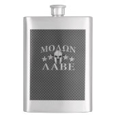 Molon Labe Spartan Warrior 5 sterren Flacon (Voorkant)