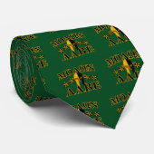 Molon Labe Spartan Warrior 5 sterren groen Stropdas (Opgerold)