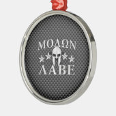 Molon Labe Spartan Warrior 5 sterren Metalen Ornament (Links)