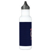 Molon Labe Spartan Warrior Carbon Print Waterfles (Links)
