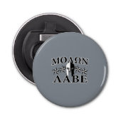 Molon Labe Spartan Warrior Helmet 5 sterren Button Flesopener (Voorkant)
