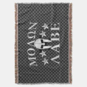 Molon Labe Spartan Warrior Helmet 5 sterren Deken (Voorkant Verticaal)