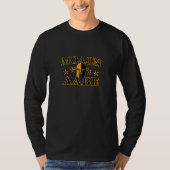 Molon Labe Spartan Warrior Helmet Golden Decor T-shirt (Voorkant)