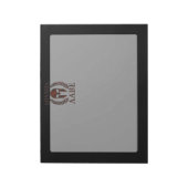 Molon Labe Spartan Warrior Iron Laurels Mask Notitieblok (Linkerzijde)