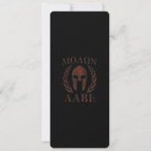 Molon Labe Spartan Warrior Laurels (Voorkant)