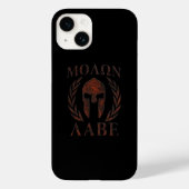 Molon Labe Spartan Warrior Laurels Case-Mate iPhone Case (Achterkant)
