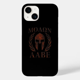 Molon Labe Spartan Warrior Laurels Case-Mate iPhone 14 Hoesje
