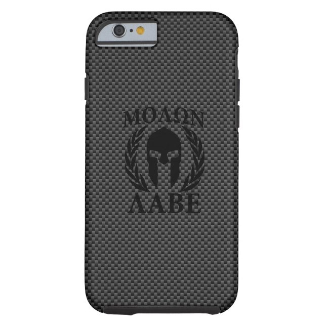Molon Labe Spartan Warrior Laurels Case-Mate iPhone Case (Achterkant)