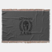 Molon Labe Spartan Warrior Laurels Deken (Voorkant)