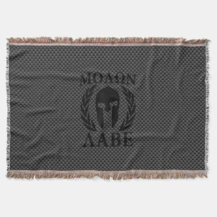 Molon Labe Spartan Warrior Laurels Deken