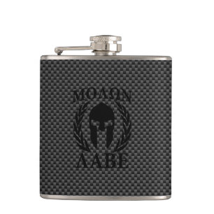 Molon Labe Spartan Warrior Laurels Heupfles