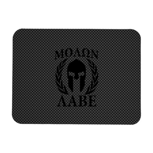 Molon Labe Spartan Warrior Laurels Magneet (Horizontaal)