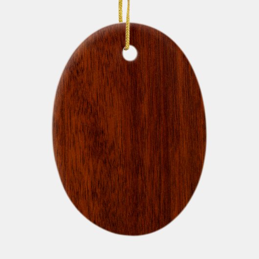 Molon Labe Spartan Warrior Laurels Mahogany Print Keramisch Ornament (Achterkant)