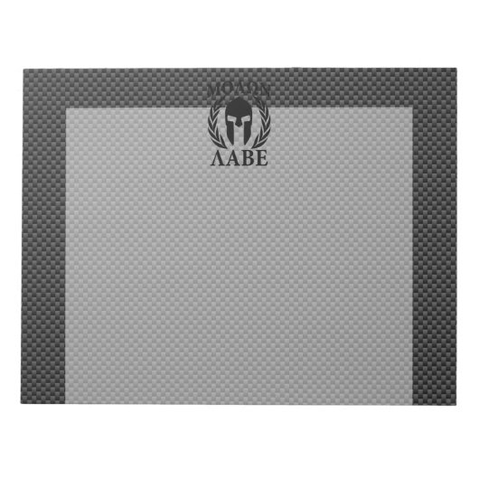 Molon Labe Spartan Warrior Laurels Notitieblok (Voorkant)