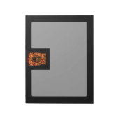 Molon Labe Spartan Warrior Laurels on Fire Notitieblok (Linkerzijde)