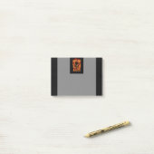 Molon Labe Spartan Warrior Laurels on Fire Post-it® Notes (Op bureau)