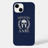 Molon Labe Spartan Warrior marine Carbon Fiber Pri