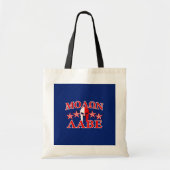 Molon Labe Spartan Warrior Mask 5 sterren Patriot Tote Bag (Voorkant)