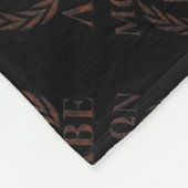 Molon Labe Spartan Warrior Mask Laurels Cast Fleece Deken (Hoek)