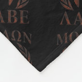 Molon Labe Spartan Warrior Mask Laurels Cast Fleece Deken (Hoek)