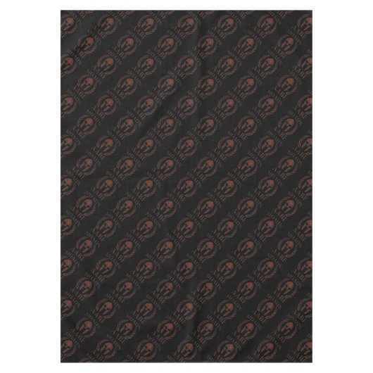 Molon Labe Spartan Warrior Mask Laurels Cast Tafelkleed (Voorkant)
