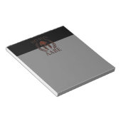 Molon Labe Spartan Warrior Mask Laurels Iron Notitieblok (Schuin)